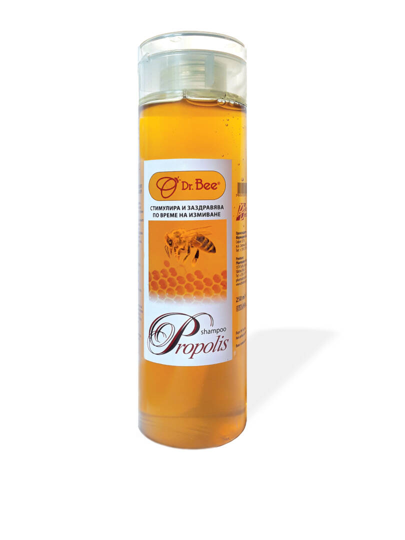 ШАМПОАН с ПРОПОЛИС Dr. Bee – 250 ML